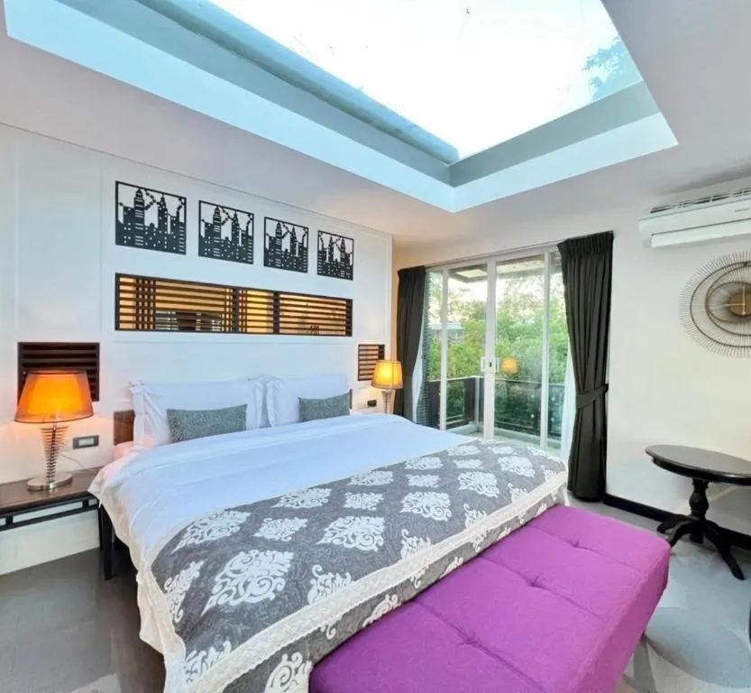 Bed in iL Mare Resort