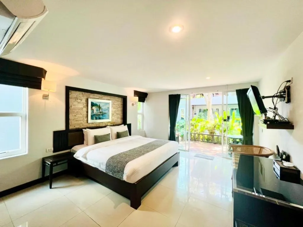 Bed in iL Mare Resort