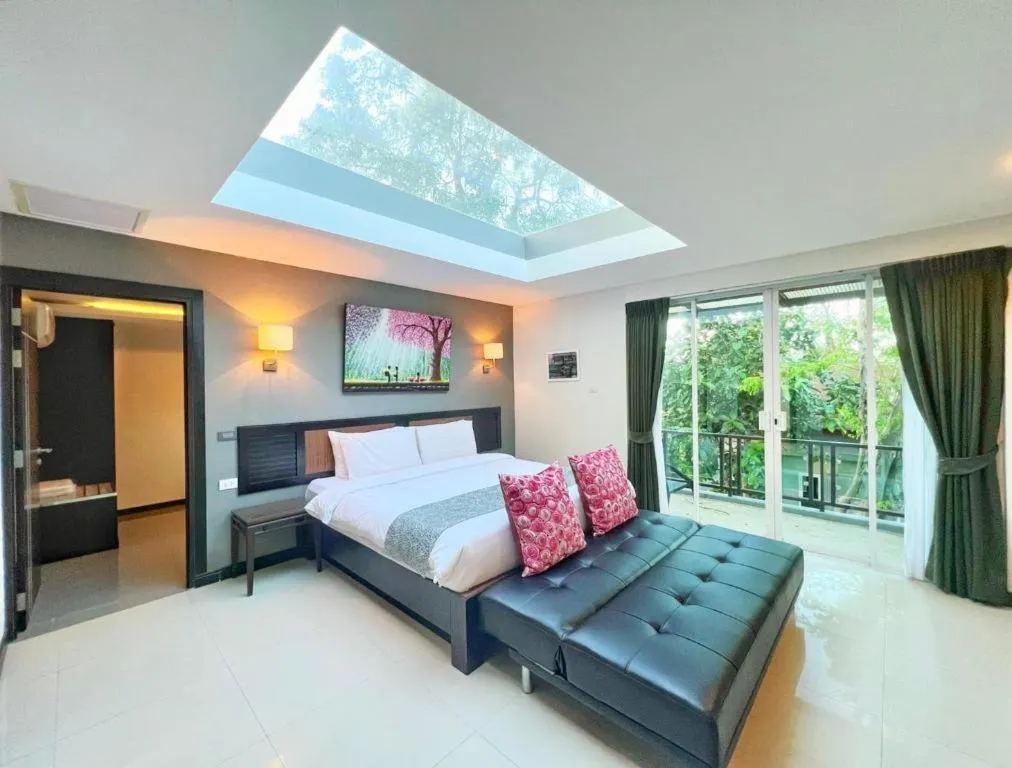 Bed in iL Mare Resort