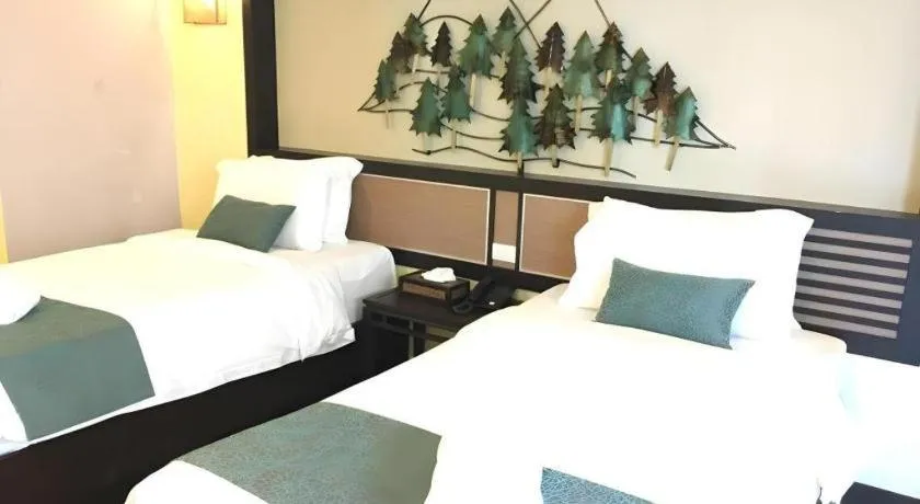 Bed in iL Mare Resort