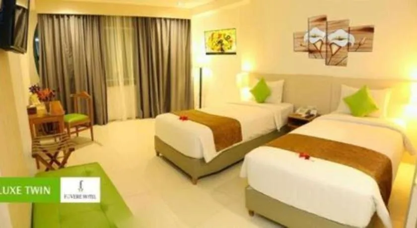 Bed in Fovere Hotel Palangkaraya