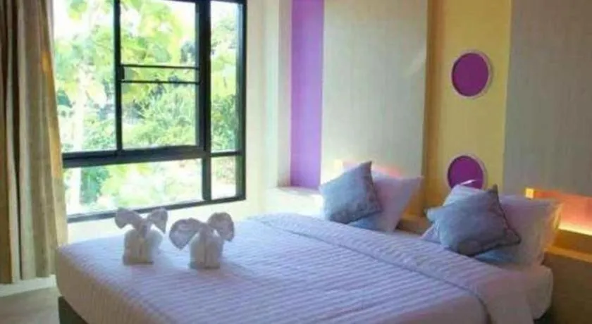 Bed in Na Tubthieng Boutique Resort Trang