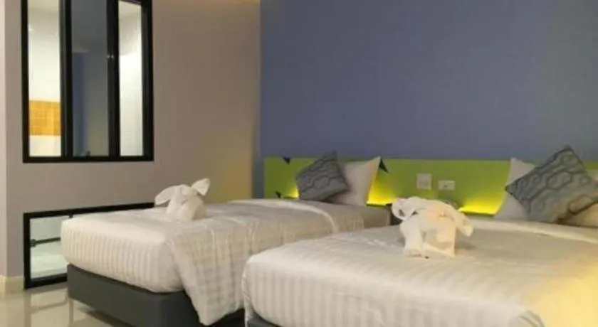 Bed in Na Tubthieng Boutique Resort Trang