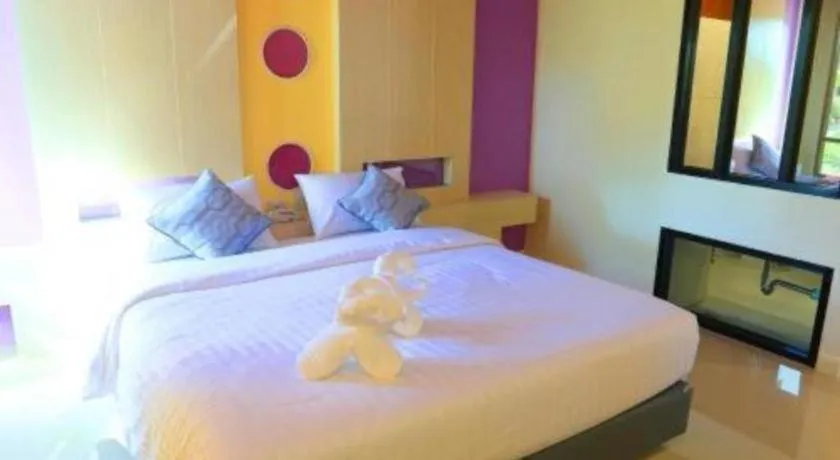 Bed in Na Tubthieng Boutique Resort Trang