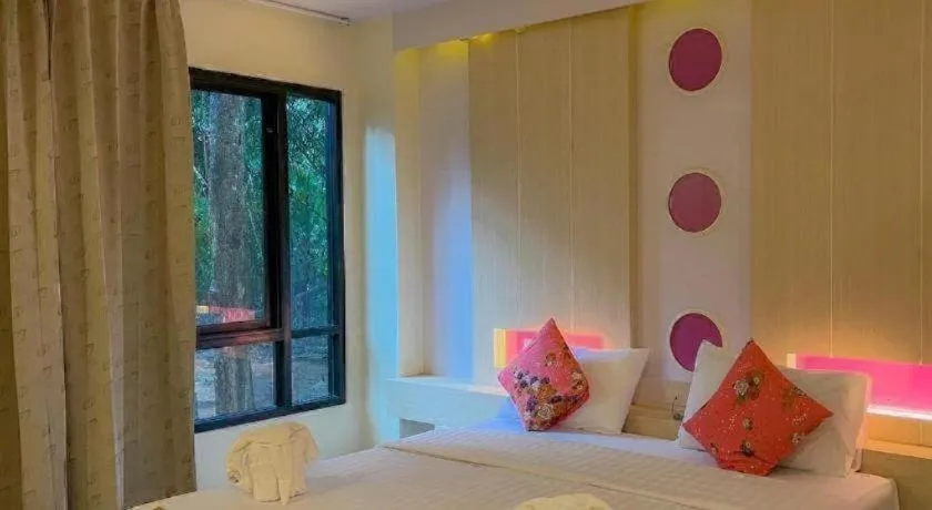 Bed in Na Tubthieng Boutique Resort Trang