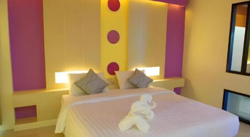 Bed in Na Tubthieng Boutique Resort Trang
