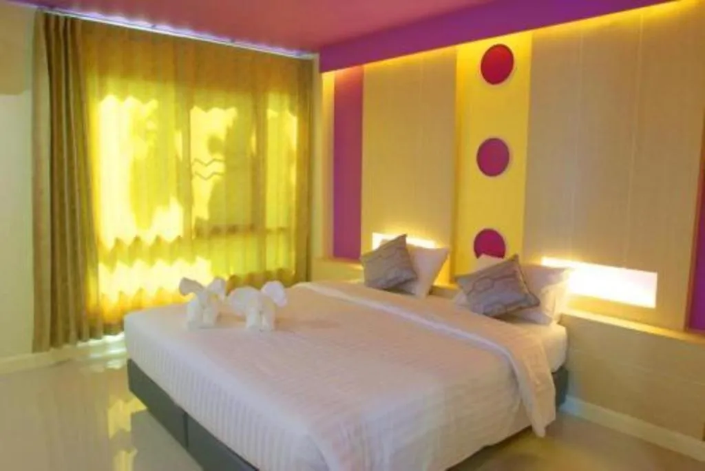 Bed in Na Tubthieng Boutique Resort Trang