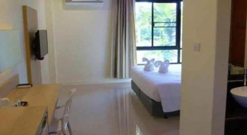 Bed in Na Tubthieng Boutique Resort Trang