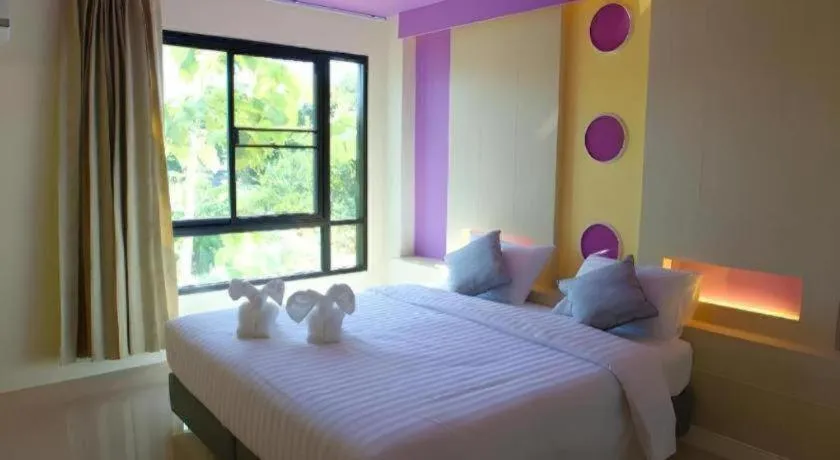 Bed in Na Tubthieng Boutique Resort Trang