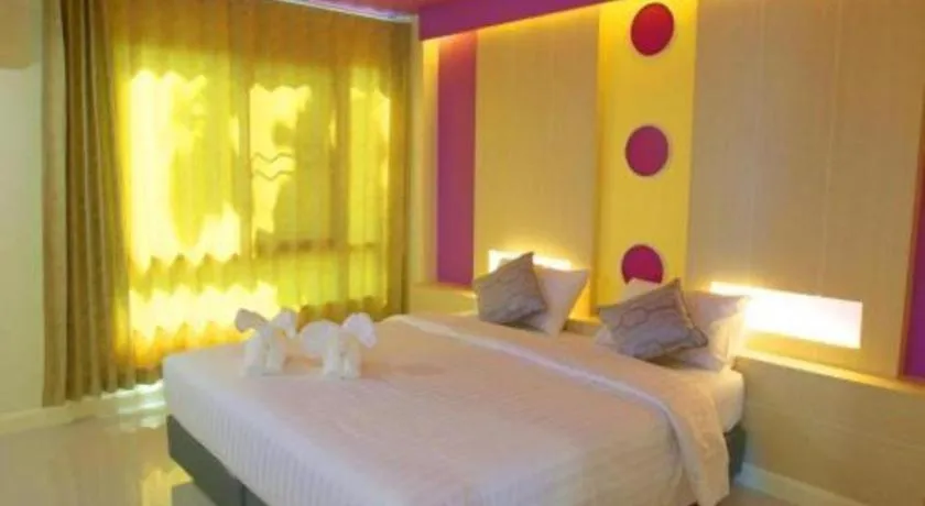 Bed in Na Tubthieng Boutique Resort Trang
