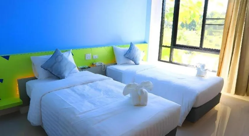 Bed in Na Tubthieng Boutique Resort Trang