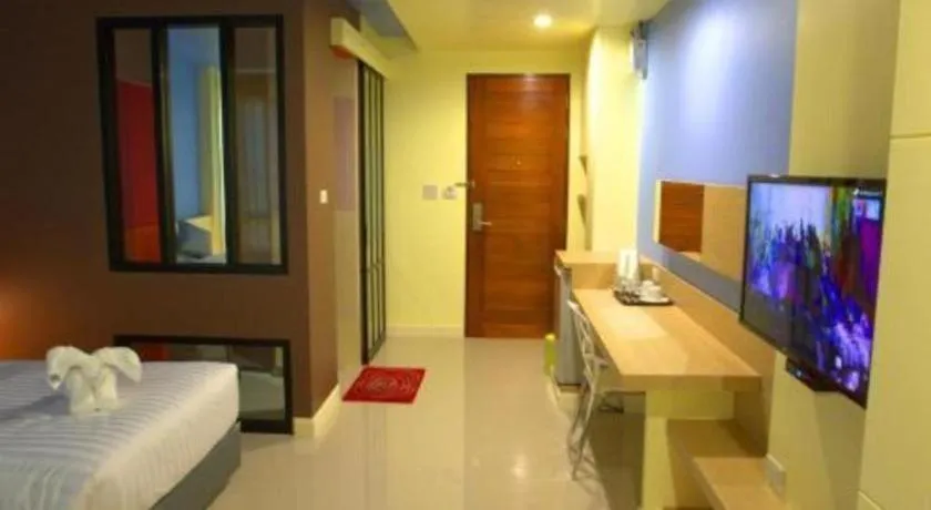 Bed in Na Tubthieng Boutique Resort Trang