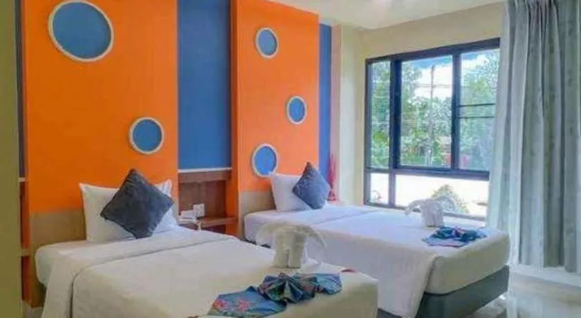 Bed in Na Tubthieng Boutique Resort Trang