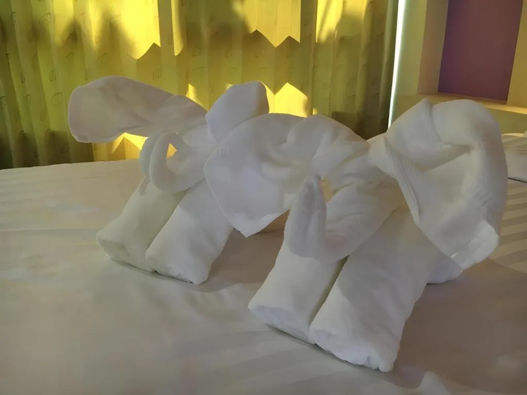 Bed in Na Tubthieng Boutique Resort Trang