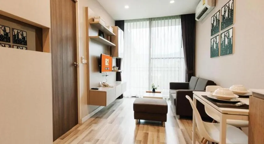 Bed in B2 Mountain Pano Residence Chiang Mai