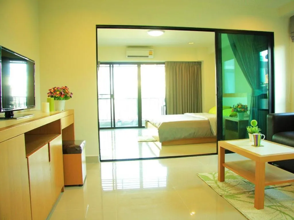 Bed in Ipremium Sukhumvit 81 Hotel