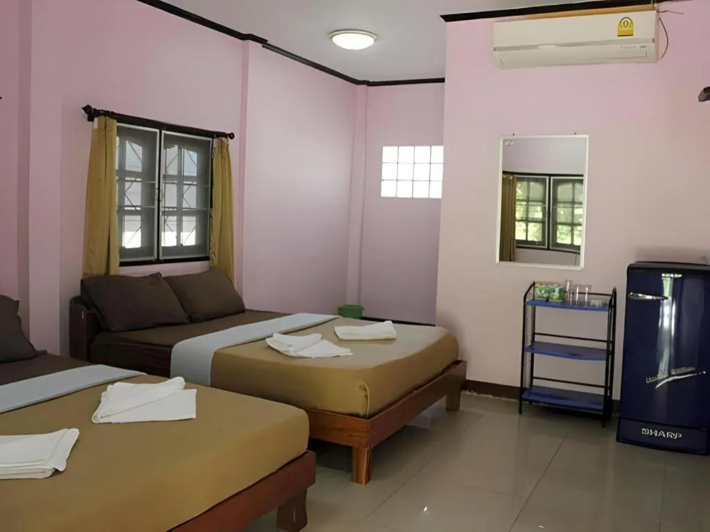 Bed in Sea Breeze Resort