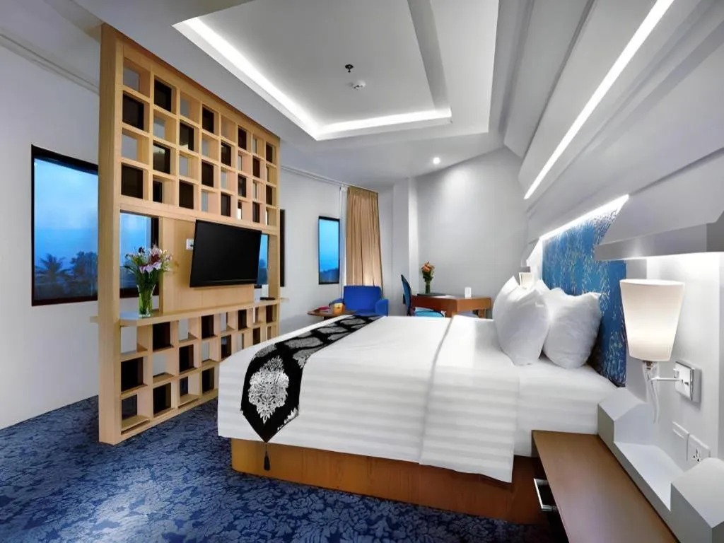 Bed in CK Tanjungpinang Hotel and Convention Centre