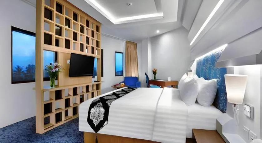Bed in CK Tanjungpinang Hotel and Convention Centre