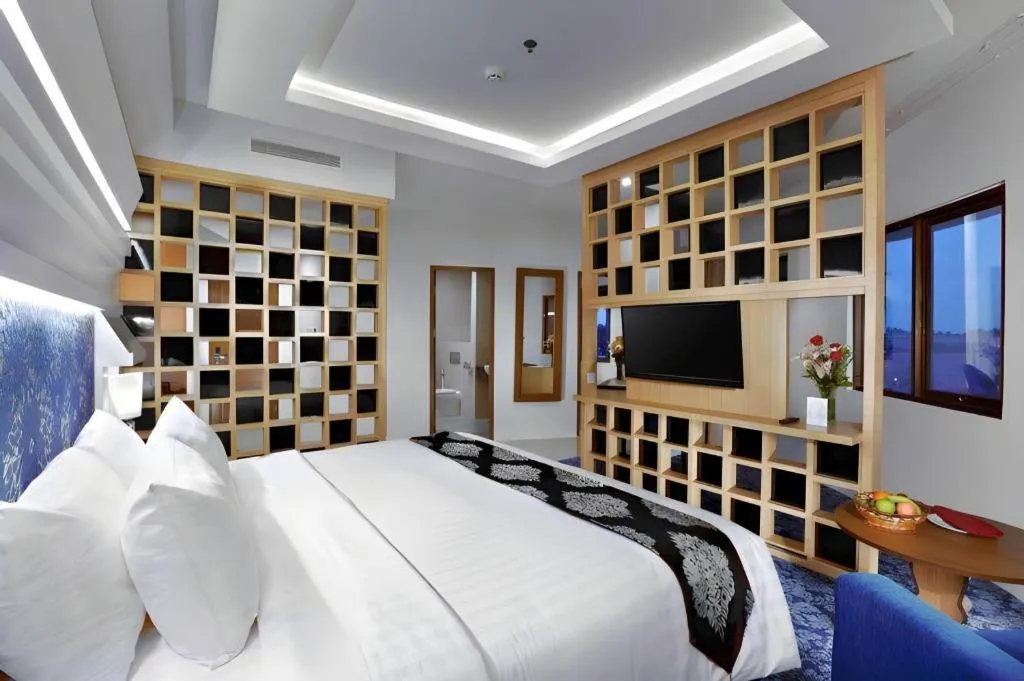 Bed in CK Tanjungpinang Hotel and Convention Centre