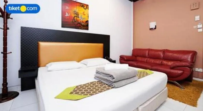 Bed in Lai Ming Hotel Cosmoland