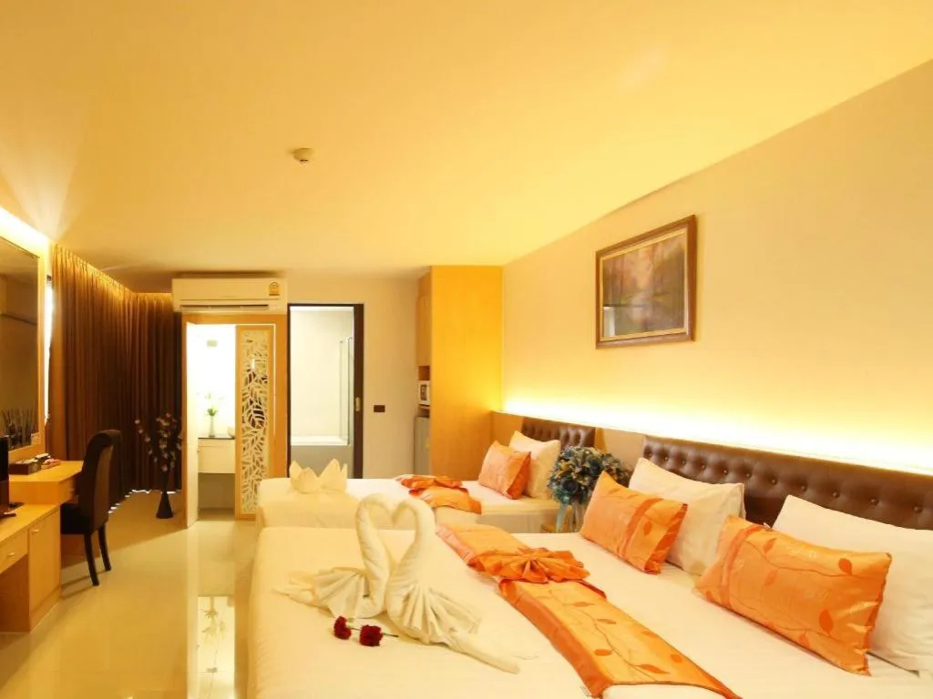 Bed in The Convenience Hotel