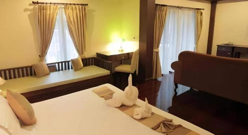 Bed in Wiangkaew Hotel