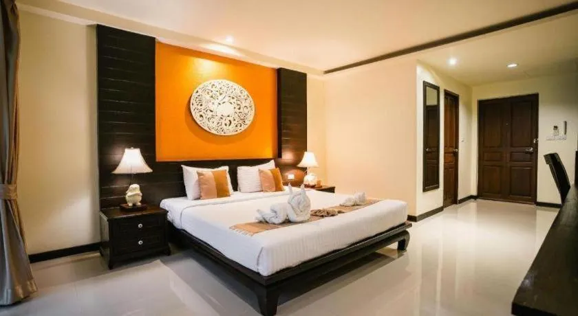 Bed in Wiangkaew Hotel