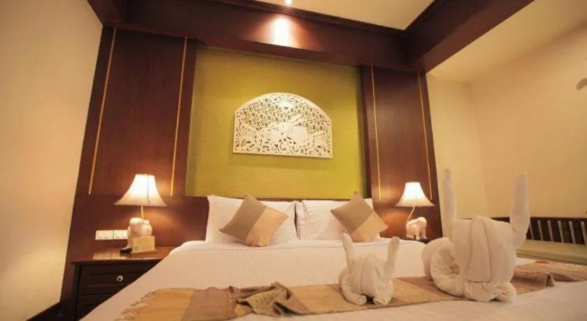 Bed in Wiangkaew Hotel