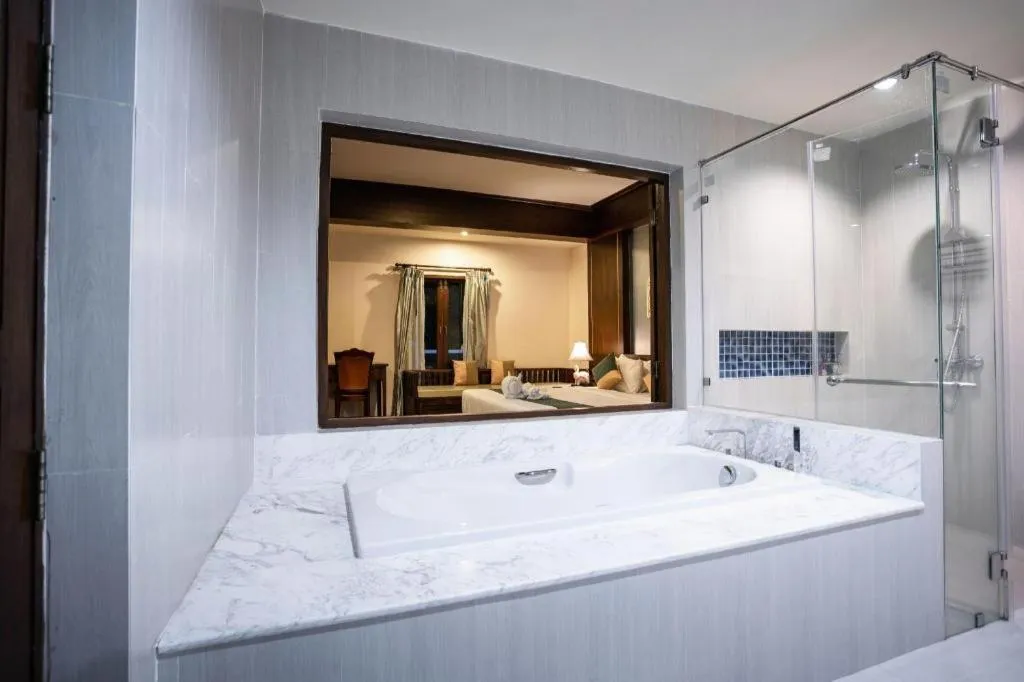 Bed in Wiangkaew Hotel