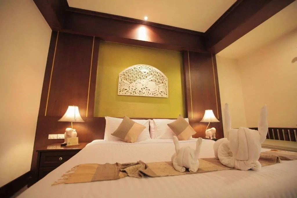 Bed in Wiangkaew Hotel