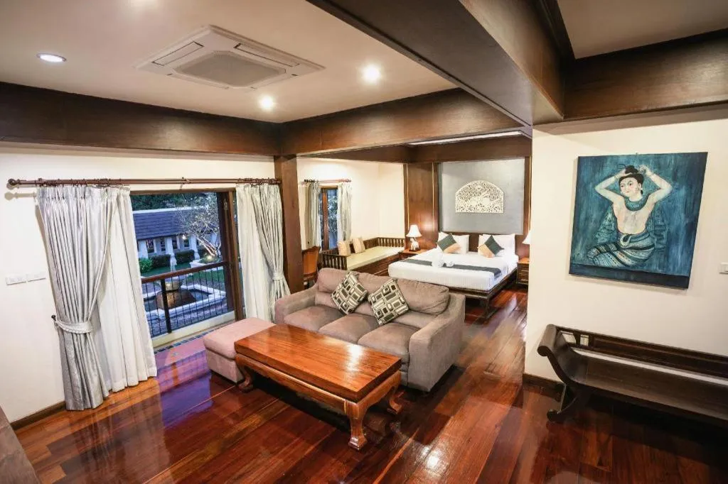 Bed in Wiangkaew Hotel