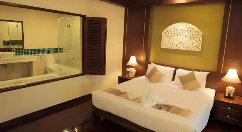 Bed in Wiangkaew Hotel