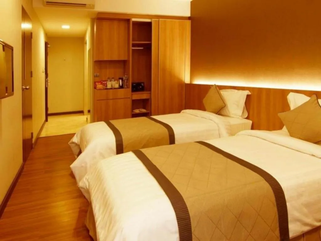 Bed in Hotel 61 Medan