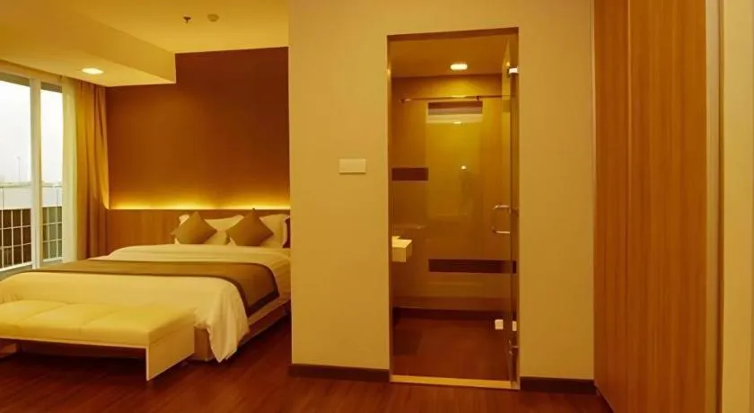 Bed in Hotel 61 Medan