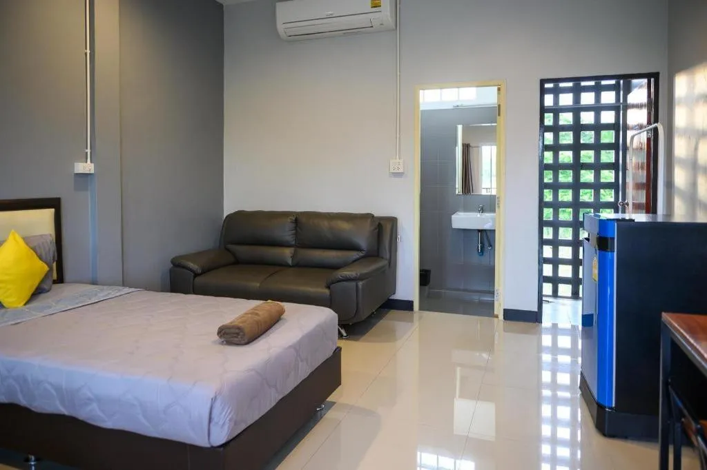 Bed in Nithra Ratree Hotel