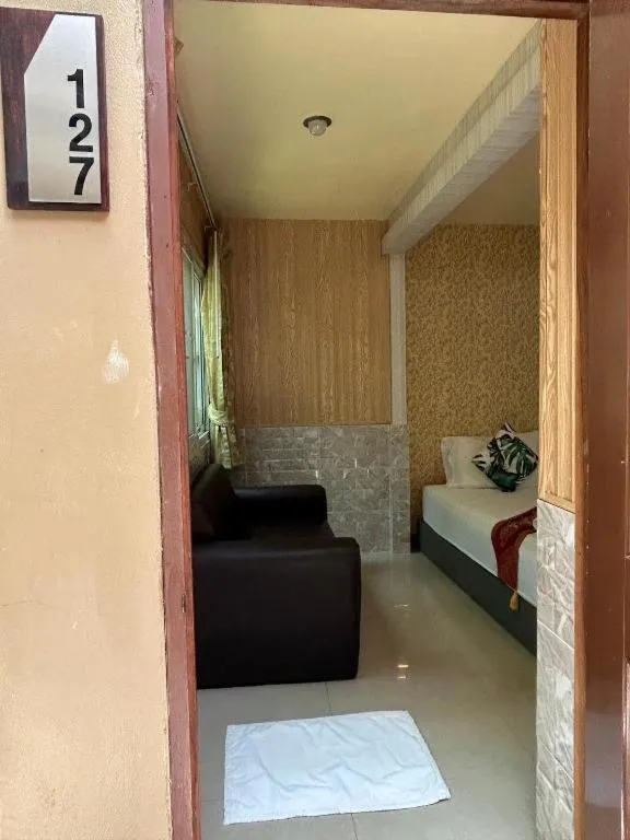 Bed in Khaoyai Kirithantip Resort