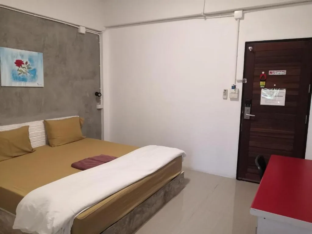 Bed in The Lighthouse Resort at Chanthaburi