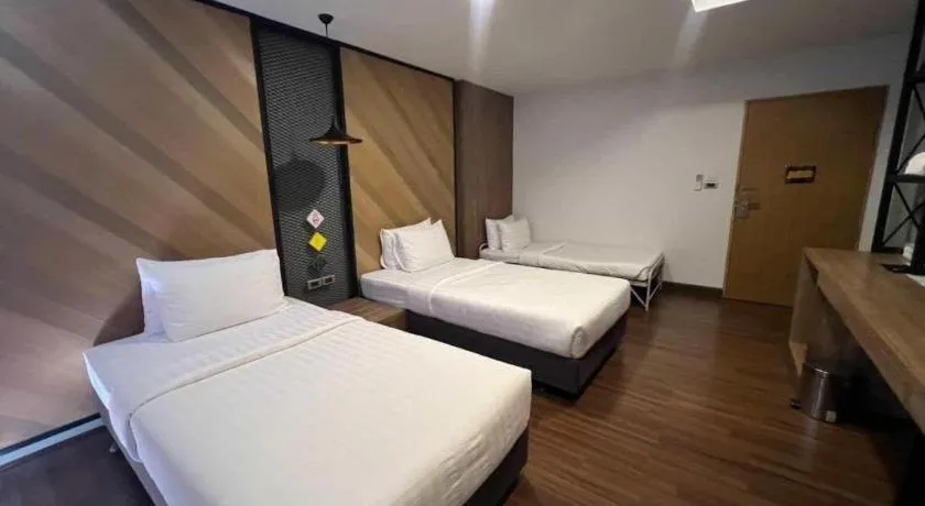 Bed in The Circle Hotel