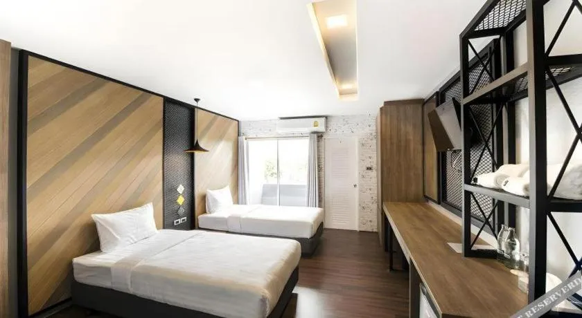 Bed in The Circle Hotel