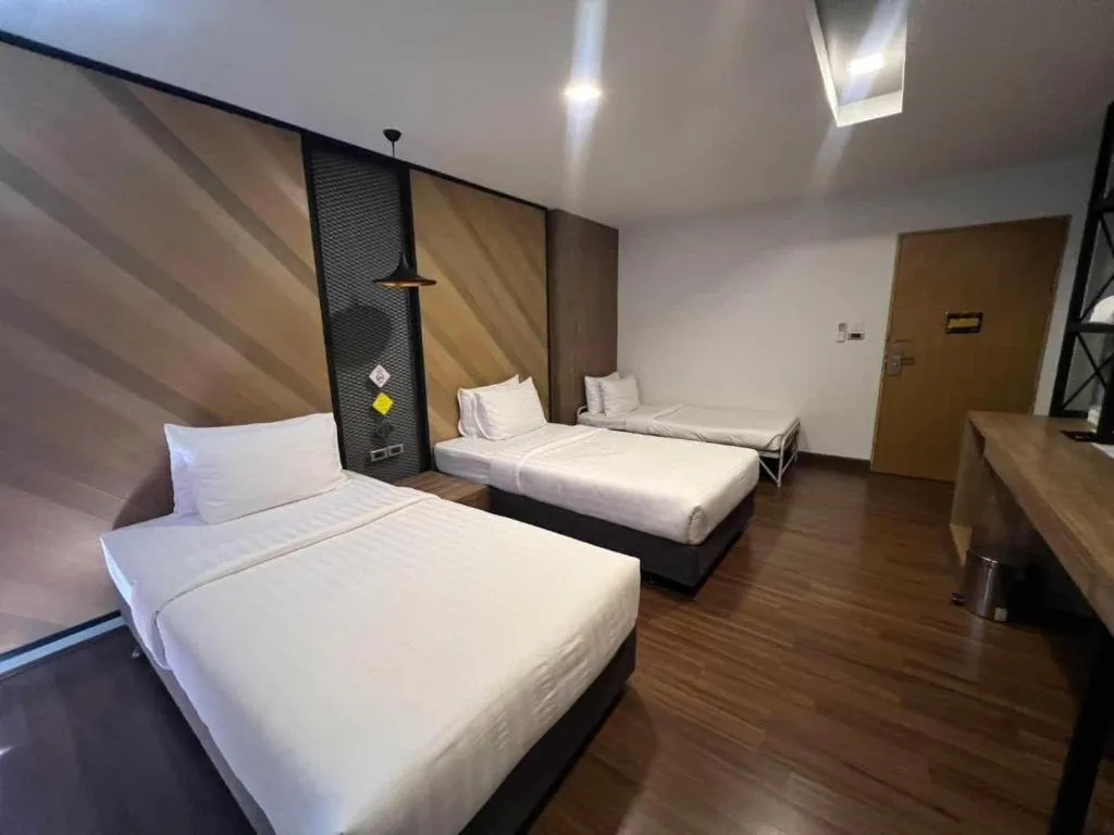 Bed in The Circle Hotel