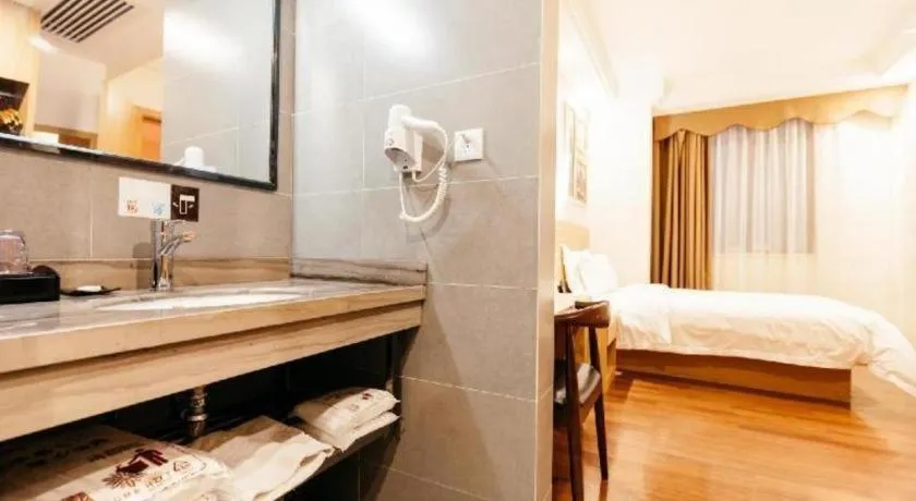 Bed in T Social Hotel Guangzhou Railway Station Branch