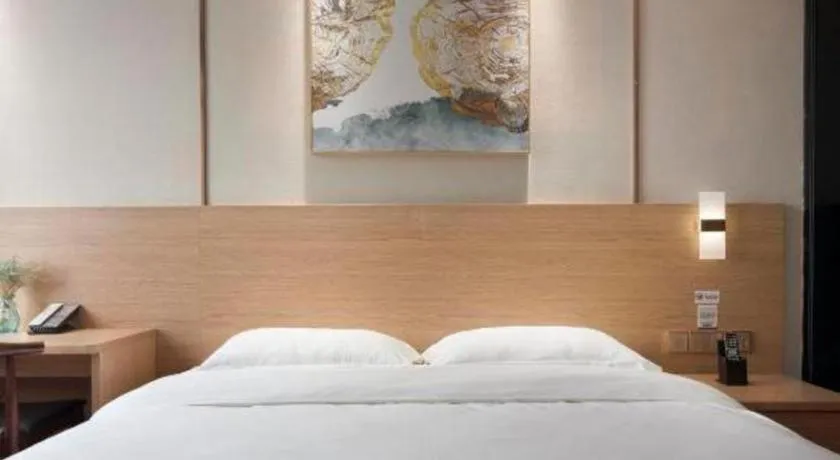 Bed in T Social Hotel Guangzhou Railway Station Branch