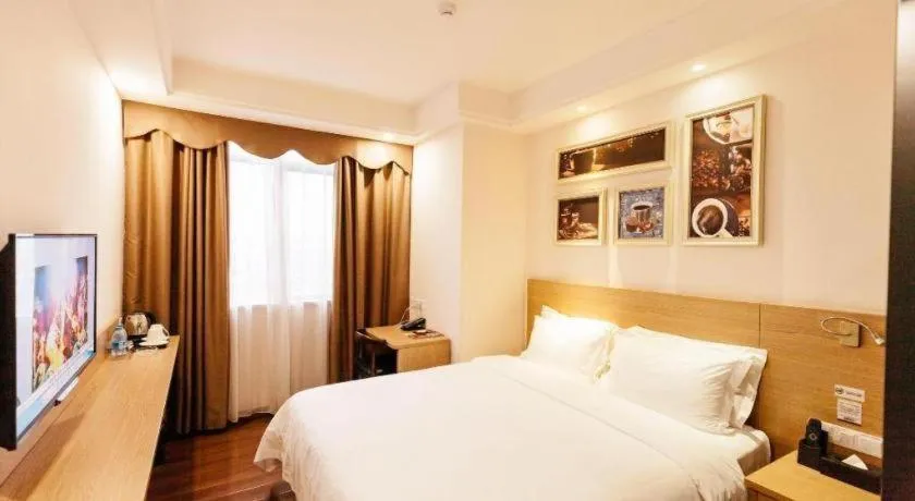 Bed in T Social Hotel Guangzhou Railway Station Branch