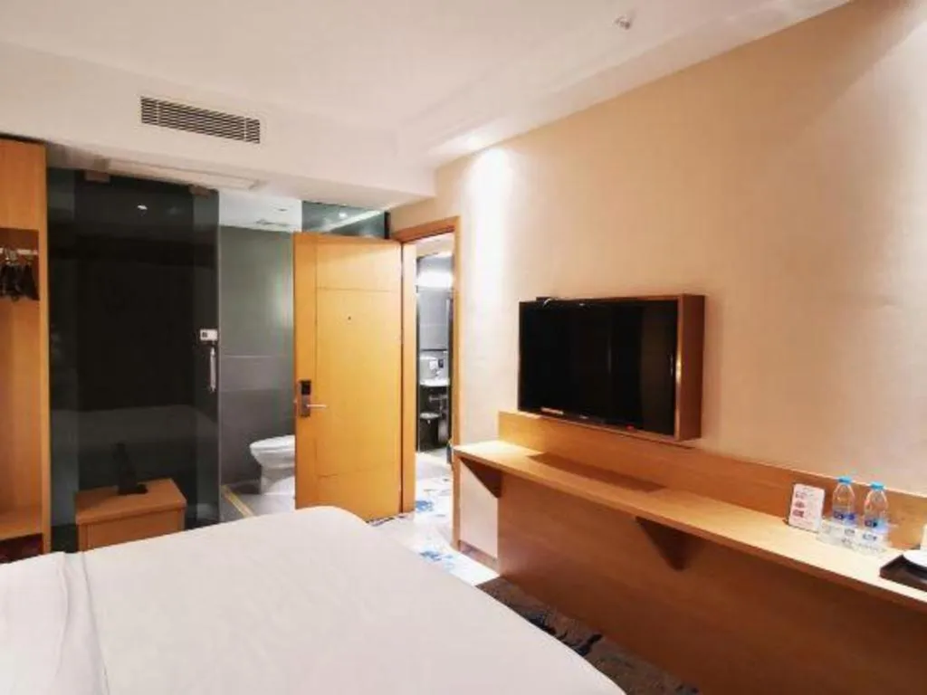 Bed in T Social Hotel Guangzhou Railway Station Branch