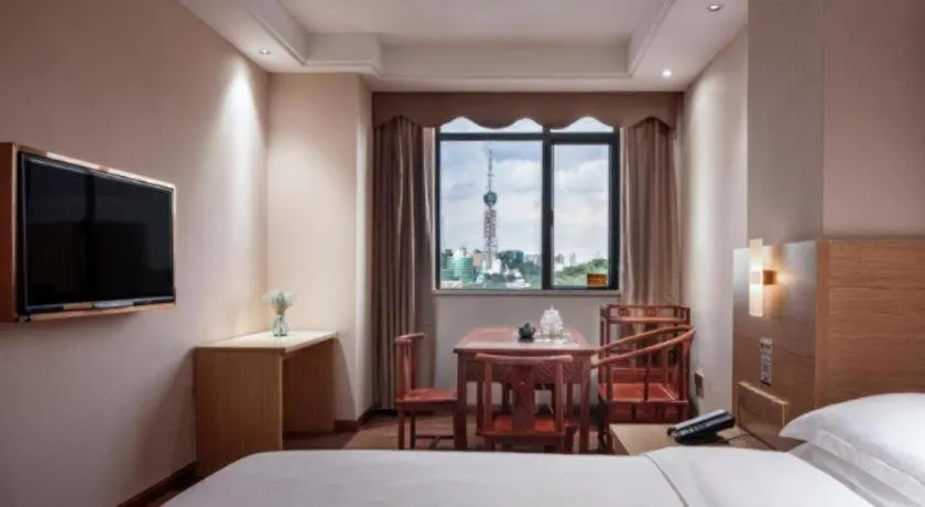 Bed in T Social Hotel Guangzhou Railway Station Branch