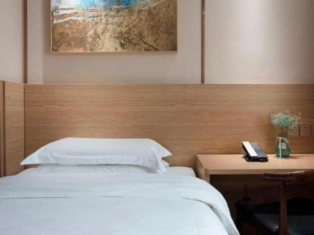 Bed in T Social Hotel Guangzhou Railway Station Branch