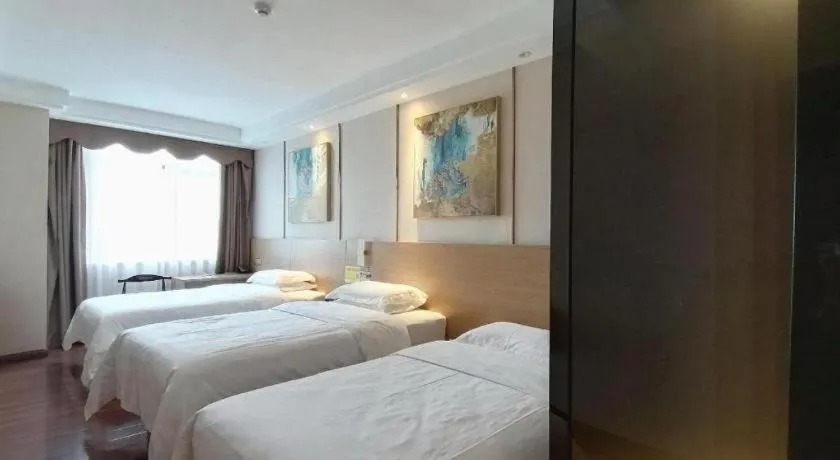 Bed in T Social Hotel Guangzhou Railway Station Branch