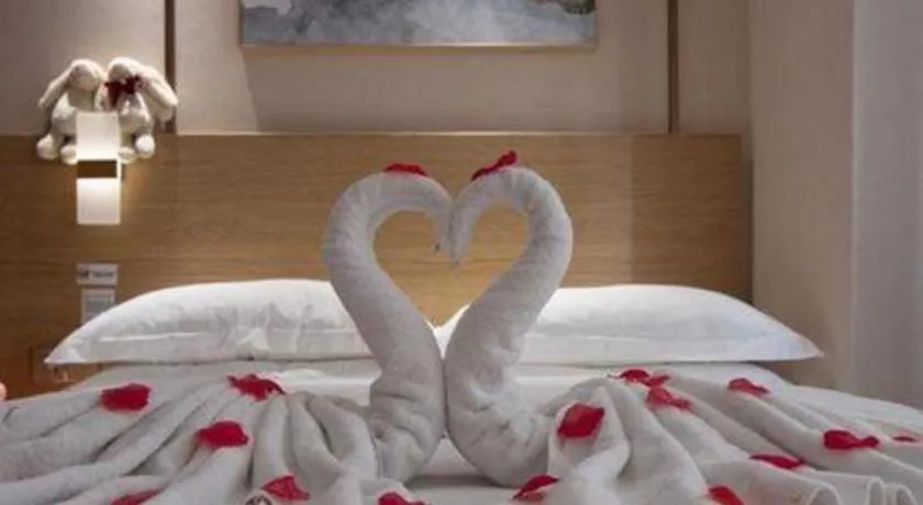 Bed in T Social Hotel Guangzhou Railway Station Branch