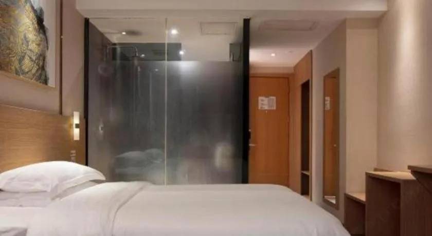 Bed in T Social Hotel Guangzhou Railway Station Branch